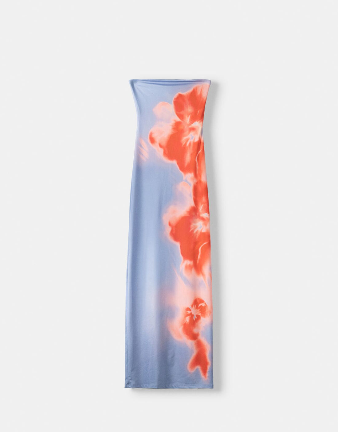 Floral Gradient Elegance Maxi Dress