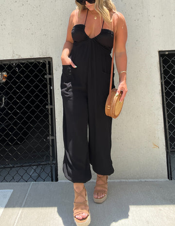 Hipster Jumpsuit Black