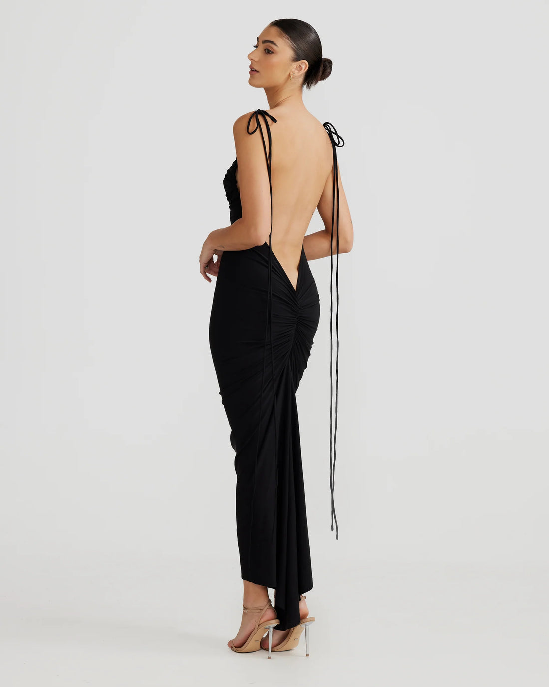 BACKLESS MAXI DRESS